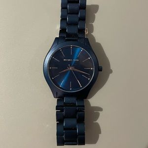 Michael Kors Blue Runway Watch